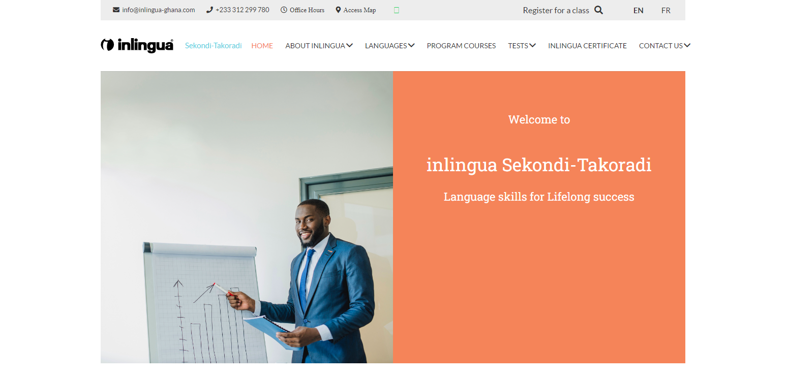 capture du site web Inkingua